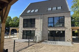 Haus mieten in Grevener Str. 152, 48291 Telgte, Können Sie das? Modern wohnen, effizient leben, Neubau-Doppelhaushälfte mit Carport und Stellplatz