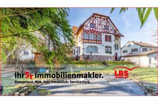 Anlageobjekt in 79822 Titisee-Neustadt, Herrschaftliches Dreifamilienhaus mit Villencharakter - reprästentativ, flexibel, werthaltig.