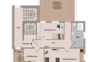 Wohnung mieten in 61169 Friedberg, Erstbezug nach Sanierung: 3-Zi.-Wohnung großer Terasse und Balkon in Friedberg (Hessen)