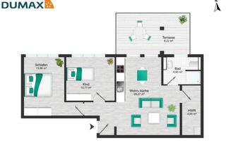 Wohnung mieten in 27239 Twistringen, 3 ZKB-WHG mit Terrasse und Traumküche in Twistringen