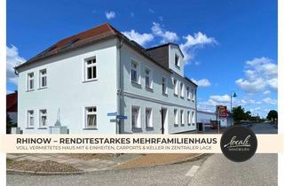 Mehrfamilienhaus kaufen in 14728 Rhinow, Kapitalanlage in Rhinow – 6-Parteien-Mehrfamilienhaus, gepflegt, gute Mieten, voll vermietet