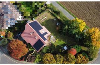 Haus kaufen in 35428 Langgöns, Langgöns - Ihr modernisiertes Smart-Home-Refugium: Panorama-Feldlage & hohe Energie-Unabhängigkeit