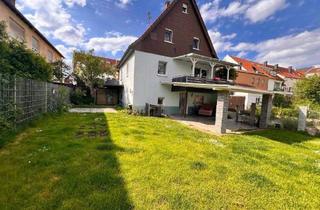 Einfamilienhaus kaufen in 71397 Leutenbach, Leutenbach - + Einfamilienhaus (DH) mit großem Garten - PKW-Stellplatz - überdachte Terrasse & Balkon +