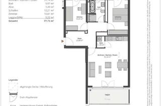 Wohnung mieten in 12529 Schönefeld, Moderne 3 Zimmer Wohnung Neubau mit großem Süd Balkon und EBK in Schönefeld