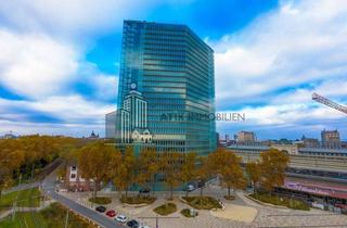 Gewerbeimmobilie mieten in 68163 Mannheim, ATIK: Exklusivität mit atemberaubendem Panorama - Repräsentative Büroflächen im Victoria-Turm