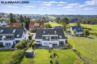 Wohnung kaufen in 58454 Witten, Maisonette-Eigentumswohnung mit großem Balkon, eigenem Garten und Stellplatz in Witten, am Schnee!