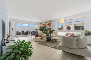 Penthouse kaufen in 61118 Bad Vilbel, Exklusives Penthouse mit 4,5 Zimmern und Dachterrasse in Feldrandlage