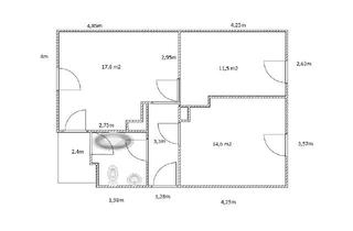 Wohnung mieten in Hasenstraße, 67346 Speyer, Teilsanierte Wohnung nahe Zentrum in Speyer zu vermieten