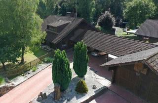 Haus kaufen in 21256 Handeloh, Großzügiges Blockhausanwesen im Heideparadies … zurück zur Natur