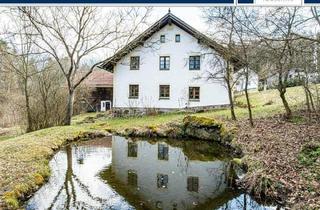 Bauernhaus kaufen in 93495 Weiding, Weiding - Idyllisches Bauernhaus mit Teich & eigener Quelle - Ruhe, Natur und Geschichte vereint