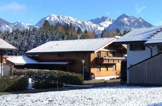 Wohnung kaufen in 87538 Obermaiselstein, 5-Zimmer EG-Wohnung in 2-Fam-Vollholzhaus in Obermaiselstein