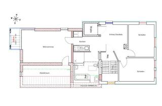 Wohnung mieten in Hügelstraße 20, 35398 Gießen, Barrierefreie 3-Zimmer-Wohnung mit Balkon im alten Ortskern von GI-Kleinlinden