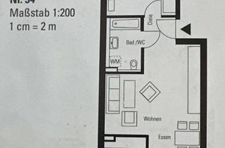 Wohnung mieten in 71272 Renningen, Helle 2-Zimmer Dachgeschosswohnung mit Balkon in Renningen