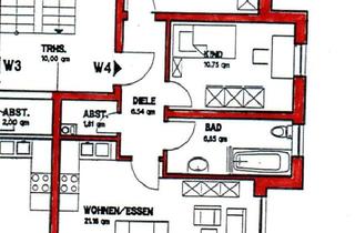 Wohnung mieten in Radefelder Weg, 65624 Altendiez, Helle 3-Zimmer-Wohnung im 1. OG in Altendiez
