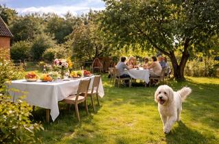 Bauernhaus kaufen in 16949 Putlitz, Frühlingsidylle zwischen HH & Berlin – Bauernhaus, Scheune, Teich, Streuobstwiese