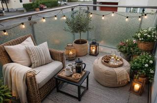 Wohnung mieten in 84478 Waldkraiburg, Charmante 3-Zimmer-Wohnung mit Balkon und Garage in gepflegter kleiner Wohnanlage