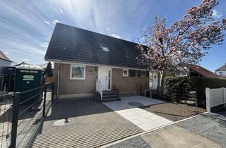 Haus mieten in Querstraße 20b, 04416 Markkleeberg, Neu-sanierte Doppelhaushälfte in Markkleeberg mit ca. 100 m² Wfl. + Garten + Photovoltaik