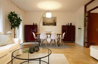 Immobilie mieten in 69469 Weinheim, lichtdurchflutete, voll möblierte und ausgestattete Erdgeschosswohnung in ruhiger Lage von privat