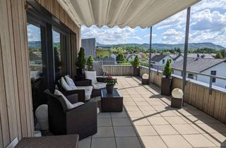 Wohnung kaufen in Wasenweg 12, 79790 Küssaberg, Exklusive 3.5-Zimmer-Attika-Wohnung mit Rheinblick - klimafreundliches Effizienzhaus (KFW 55)