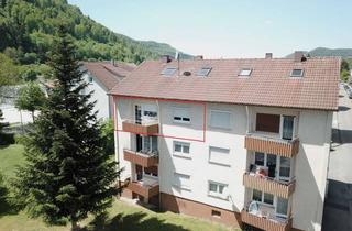 Wohnung kaufen in 72458 Albstadt, Charmante 3-Zimmer-Wohnung mit Balkon, Einbauküche & Garten 6,5% Rendite