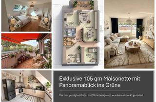 Wohnung mieten in Schützenstraße, 56068 Süd, Exklusive 105 qm Maisonette mit Panoramablick ins Grüne