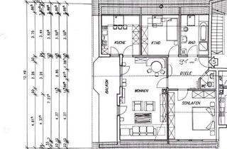 Wohnung mieten in Finkenweg, 91301 Forchheim, Moderne 3-Zimmer Dachgeschosswohnung mit Balkon in Forchheim
