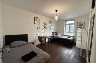 Wohnung mieten in 60318 Frankfurt, Möbilierte Wohnung frankfurt, Schneebergerstraße, Westlage, Cafés, Drei Zimmer, Küche, Bad