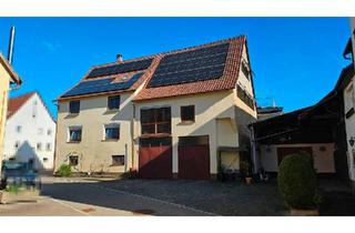 Einfamilienhaus kaufen in 72160 Horb, Horb am Neckar - Einfamilienhaus mit Kfz-Werkstatt, Photovoltaik & Loggia