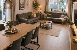 Doppelhaushälfte kaufen in 32361 Preußisch Oldendorf, Preußisch Oldendorf - Doppelhaushälfte mit Terrasse & Wärmepumpe in Preußisch