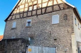 Haus kaufen in 97337 Dettelbach, Dettelbach - Charmantes Altstadthaus in Dettelbach - mit viel Potenzial