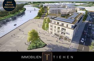 Wohnung kaufen in 49716 Meppen, Wohnen, wo das Leben fließt: Energieeffiziente Neubau-Staffelgeschosswohnung im Quartier Ölkante 22