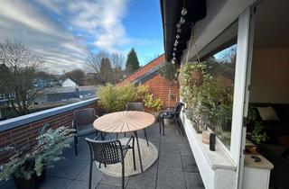Wohnung kaufen in 40822 Mettmann, Wunderschöne 2-Zimmer-Dachgeschosswohnung mit traumhafter Loggia