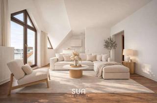 Wohnung kaufen in 63128 Dietzenbach, WOHNEN IN DER NEUEN MITTE – Renovierte 2-Zimmer-Dachgeschosswohnung mit Balkon