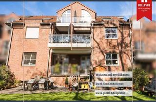 Wohnung kaufen in 50354 Hürth, Stilvolle Maisonettewohnung mit Charme || Zwei Sonnenbalkone