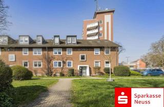 Wohnung kaufen in 41466 Neuss, Charmante 3-Zimmmer-Wohnung mit Loggia und Einzelgarage