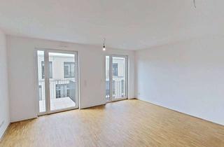 Wohnung mieten in Großherzog-Friedrich-Straße 49 B, 66111 Saarbrücken, 1 NKM Frei: Moderne 2-Zimmer-Neubauwohnung mit Einbauküche & Balkon im Stadtquartier 'Großherzog ...