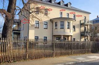 Wohnung mieten in Färberstr., 08371 Glauchau, Sonnige großzügige 4 Raumwohnung mit Balkon in ruhiger Lage