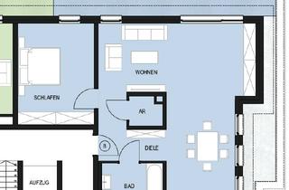 Penthouse mieten in 52355 Düren, Luxuriöses Penthouse mit 2 Zimmern und 15m² Dachterrasse