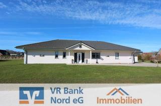 Haus kaufen in 25899 Dagebüll, Wohntraum zur ebenen Erde - Wohnhaus mit separater Einliegerwohnung und Doppelcarport