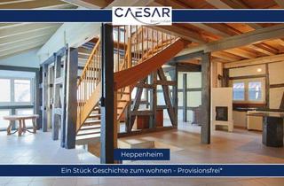 Wohnung kaufen in 64646 Heppenheim, Die Alternative zur Eigentumswohnung-Liebevoll modernisiertes Fachwerkhaus in Heppenheims Altstadt