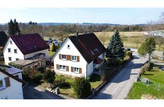 Einfamilienhaus kaufen in 88410 Bad Wurzach, Vermietetes Einfamilienhaus mit großem Grundstück und Blick ins Grüne in Bad Wurzach