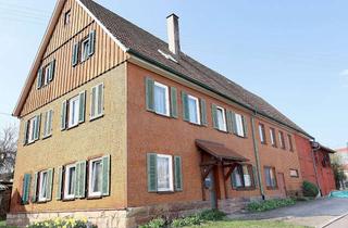 Haus kaufen in Finkenweg, 72218 Wildberg, ZWEIFAMILIENHAUS MIT SCHEUNENANBAU UND NEBENGEBÄUDE IN WILDBERG-SCHÖNBRONN
