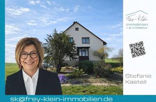 Einfamilienhaus kaufen in 55469 Bergenhausen, Einfamilienhaus mit Anbau, großem Garten und freiem Blick im idyllischen Bergenhausen