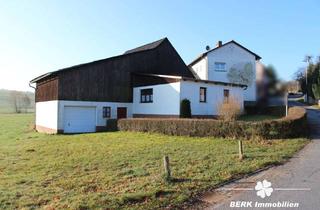 Haus kaufen in 63897 Miltenberg, BERK Immobilien - Ländliches Anwesen mit Scheune, Garagen und viel Potenzial in Schippach