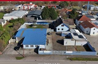 Gewerbeimmobilie kaufen in 76661 Philippsburg, Ideal für Unternehmer: Werkhalle, Lagerflächen & Wohnhaus mit Potenzial in Philippsburg