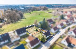 Grundstück zu kaufen in 85354 Freising, Seltene Gelegenheit! Baugrundstück für ein Einfamilienhaus mit unverbaubarem Blick nach Süden