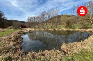 Gewerbeimmobilie kaufen in 91247 Vorra, Fischteichanlage mit Nebengebäude in Vorra - OT Alfalter
