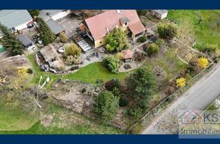 Haus kaufen in 04539 Groitzsch, Zwei Wohneinheiten, ein Parktraum: Viel Platz für Generationen auf diesem weitläufigen Areal