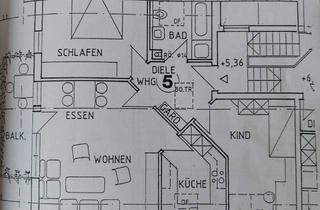 Wohnung mieten in 89564 Nattheim, Gepflegte 3-Zimmer Dachgeschosswohnung mit Balkon in Nattheim