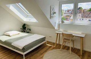 WG-Zimmer mieten in Widderstraße 12, 86167 Lechhausen, Möbliertes WG-Zimmer in Lechhausen - Nähe Tram 1, 3 Bäder, stilvoll & zentral